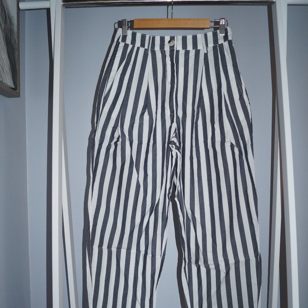 UO Percy Pleated High-Rise Tapered Pant Sz 4